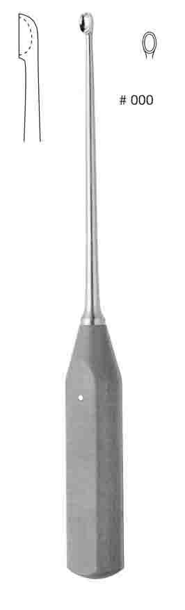 BRUNS  SAPLI KESKİN KÜRET 00 27CM